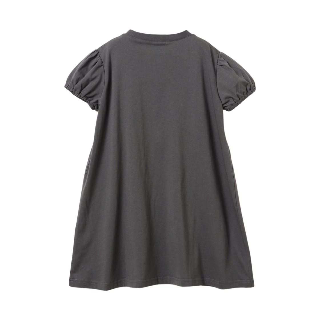 (키즈) 빔즈 미니 쉬레드 컷 드레스 차콜 그레이((Kids) Beams Mini Shirred Cut Dress Charcoal Gray) - 2