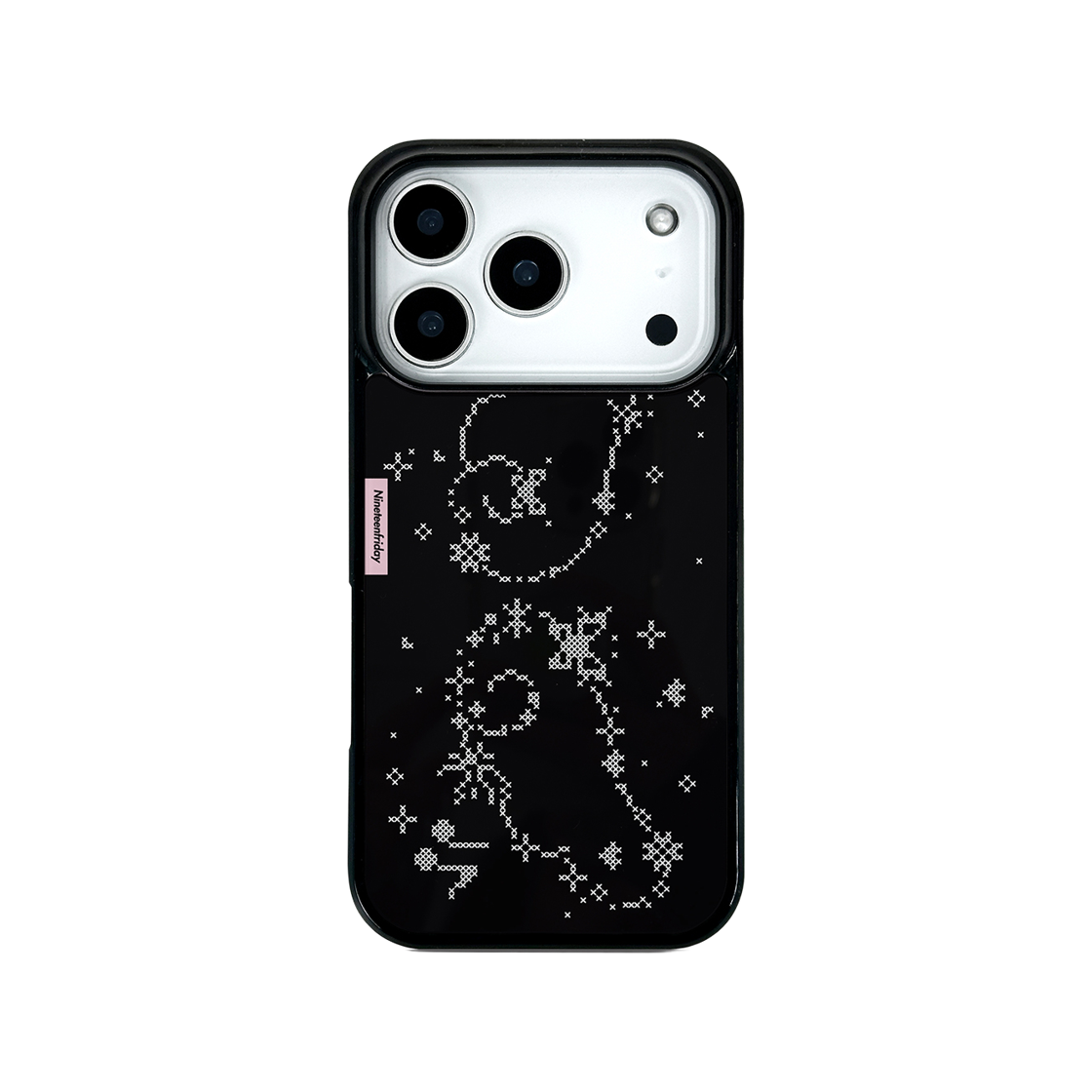 0011 NINETEENFRIDAY Stitch Pixel Magsafe Epoxy Case - BLACK