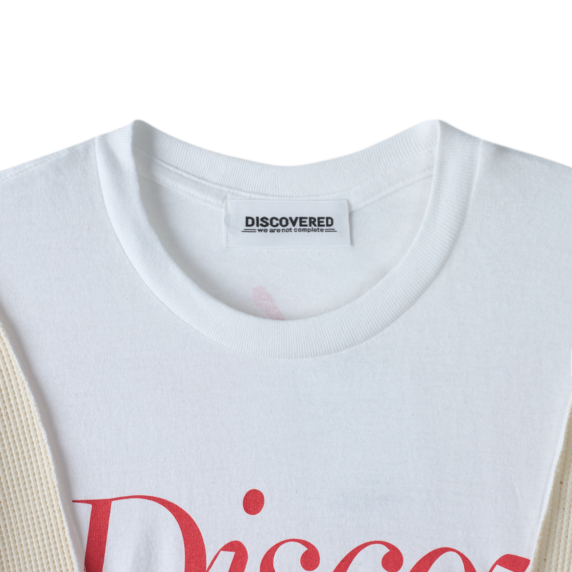 디스커버드 리메이크 라이크 컷소운 화이트 - 26SS(DISCOVERED Remake Like Cutsewn White - 26SS) - 3