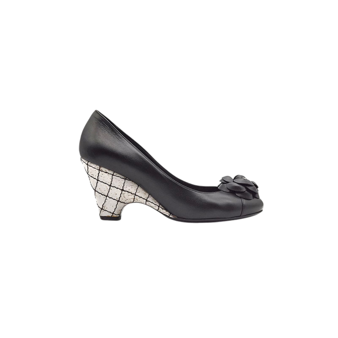 샤넬 까멜리아 코르크 웨지 펌프스 L838339(Chanel Camellia Cork Wedge Pumps L838339)