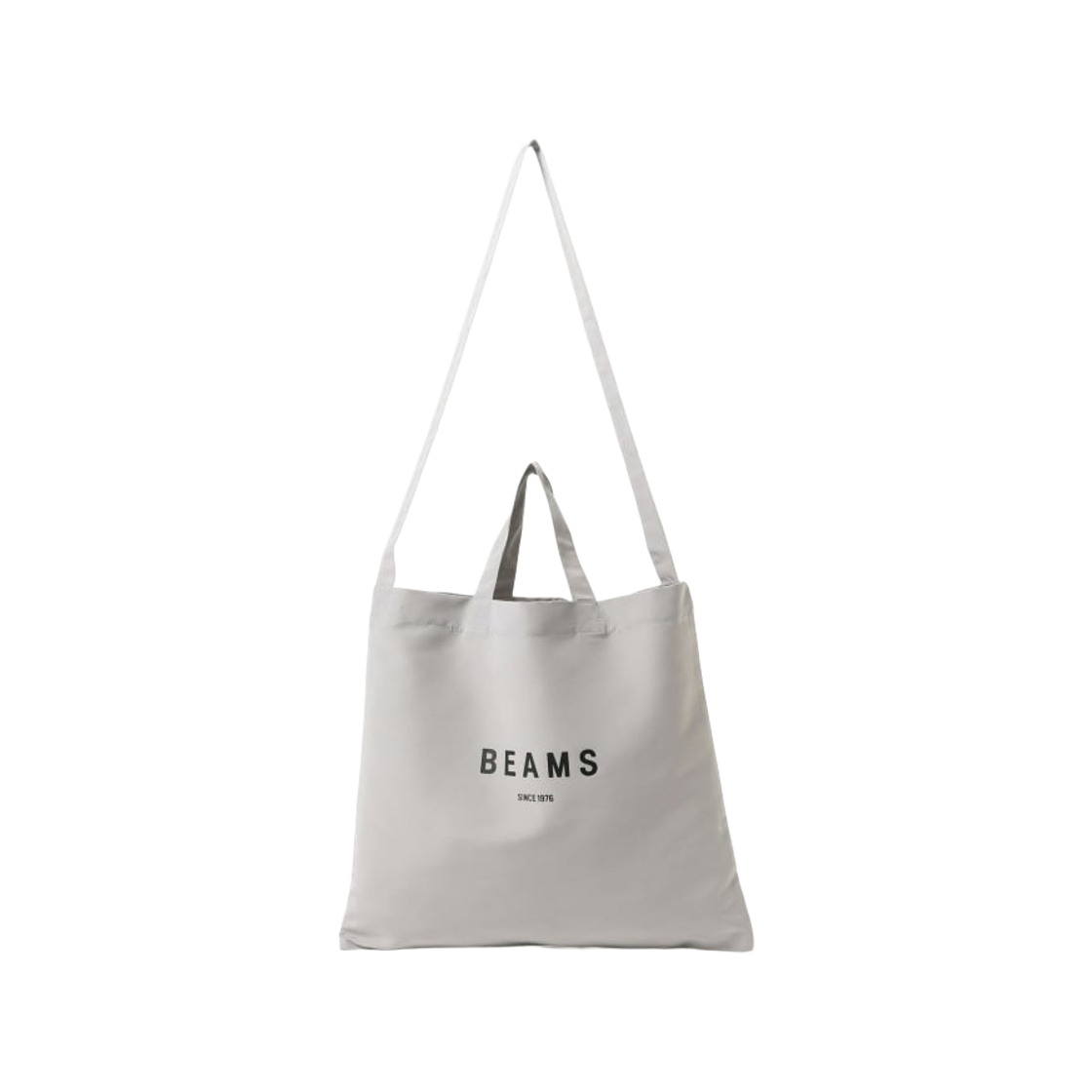 빔즈 로고 숄더백 그레이(Beams Logo Shoulder Bag Grey)
