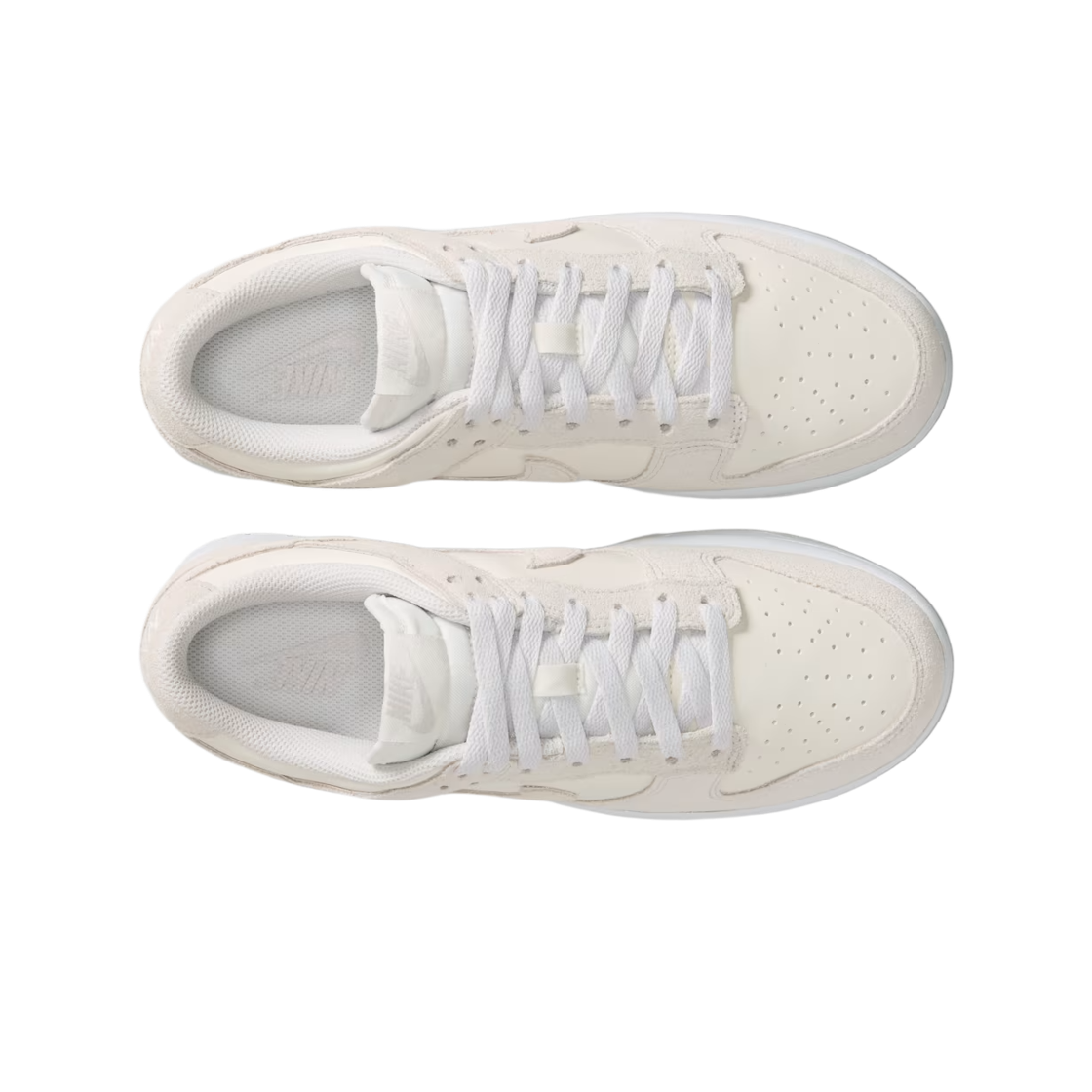 (W) 나이키 덩크 로우 스웨이드 세일 화이트((W) Nike Dunk Low Suede Sail White) - 2
