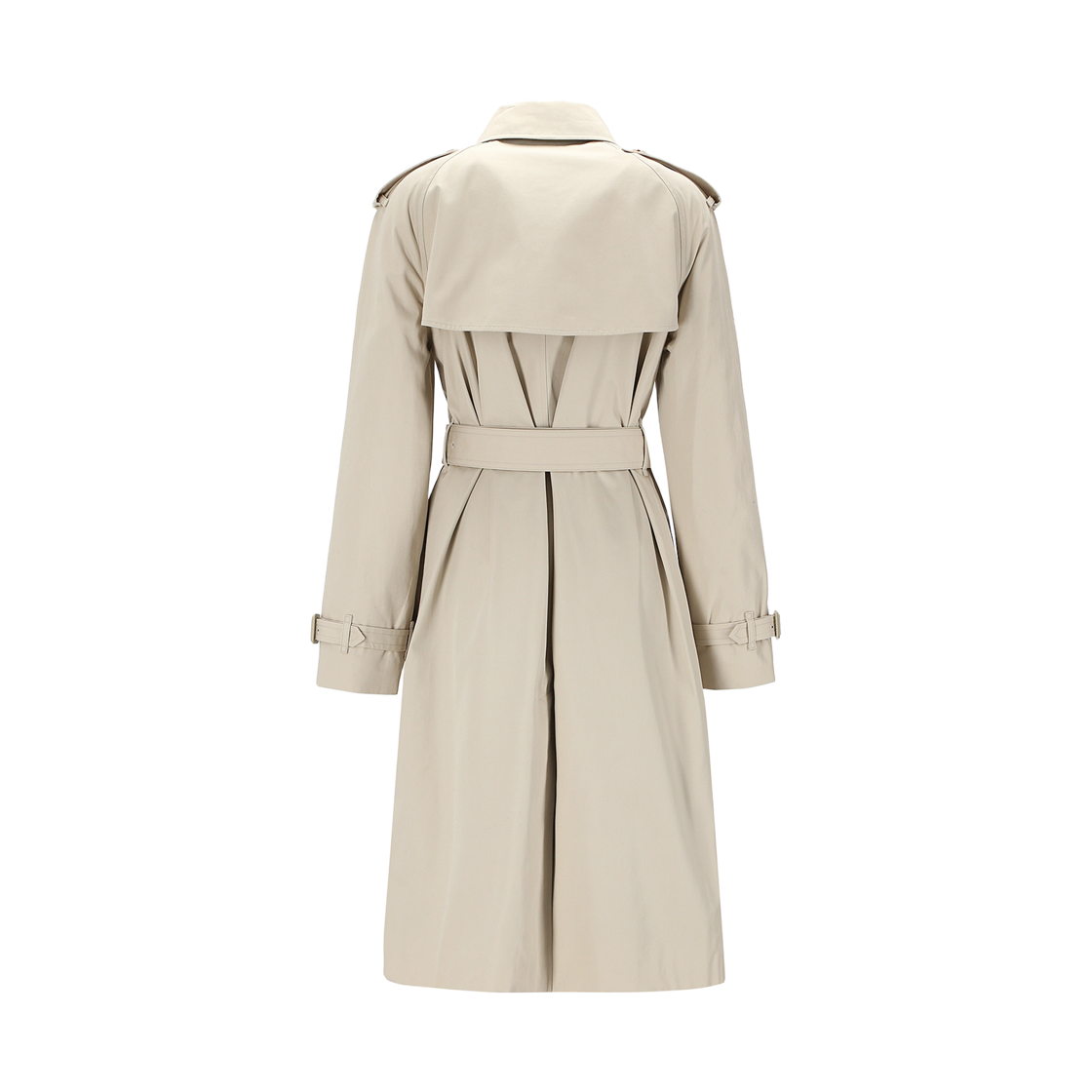 (W) 버버리 힐링턴 트렌치 코트 아이보리((W) Burberry Hillington Trench Coat Ivory) - 2