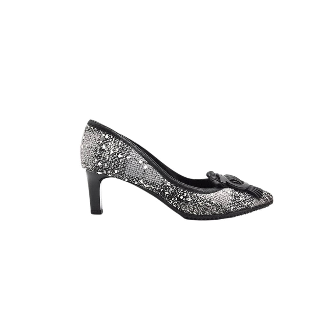 페라가모 간치니 트위드 펌프스 L555597(Salvatore Ferragamo Gancini Tweed Pumps L555597)
