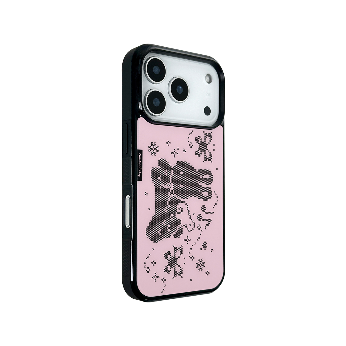 나인틴프라이데이 스티치 픽셀 맥세이프 에폭시 케이스 - 핑크(NINETEENFRIDAY Stitch Pixel Magsafe Epoxy Case - PINK) - 3