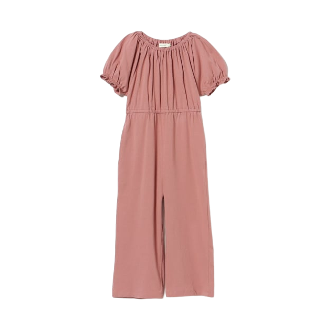 (키즈) 빔즈 미니 퍼프 슬리브 올 인 원 핑크((Kids) Beams Mini Puff Sleeve All in One Pink)