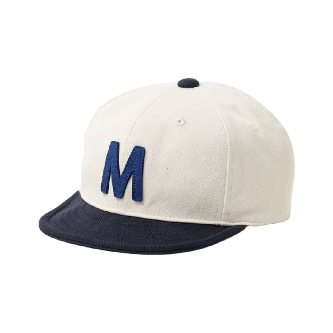 (키즈) 빔즈 미니 알파벳 패치 트윌 캡 아이보리((Kids) Beams Mini Alphabet Patch Twill Cap Ivory) - 1