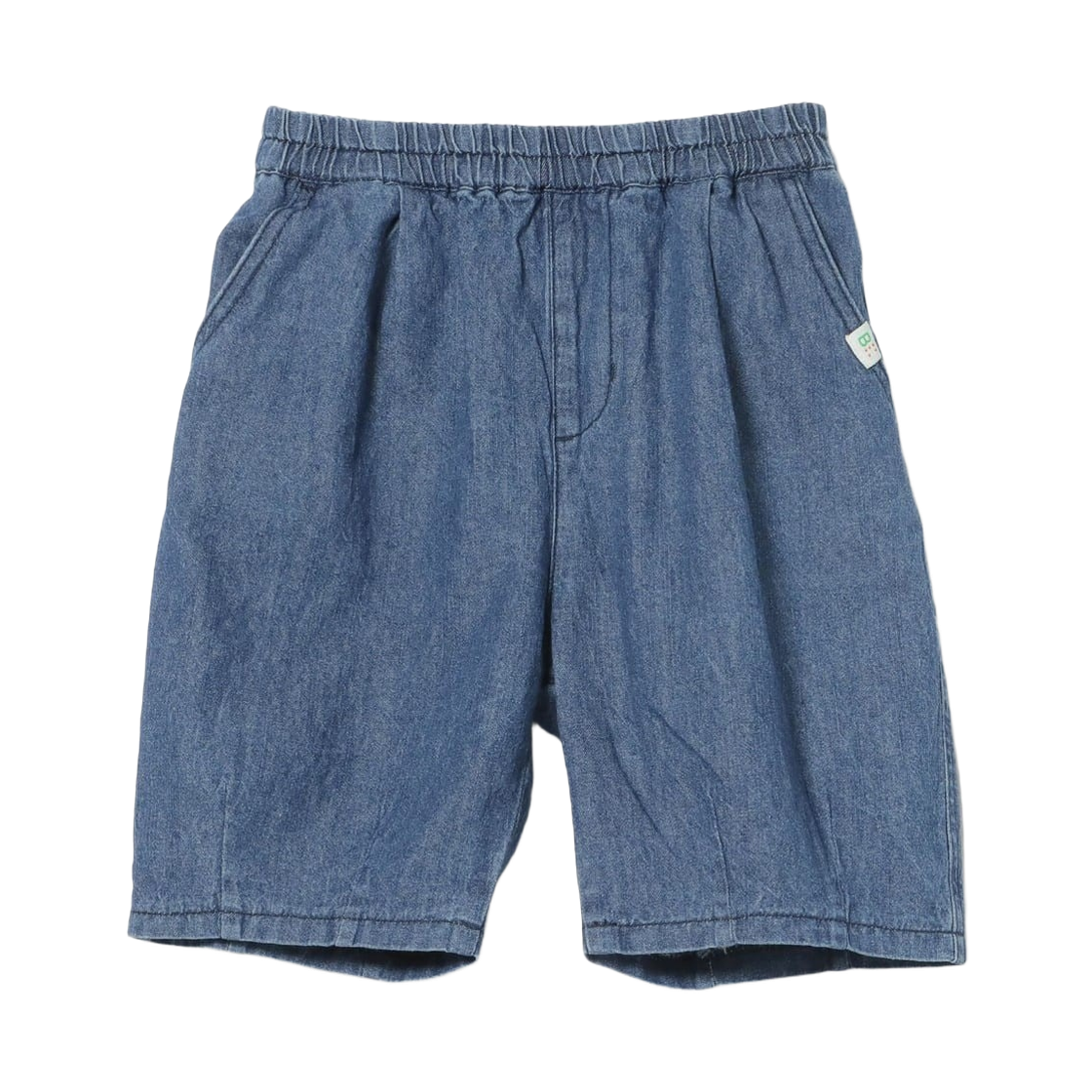(키즈) 빔즈 미니 스케이터 하프 팬츠 인디고((Kids) Beams Mini Skater Half Pants Indigo) - 1
