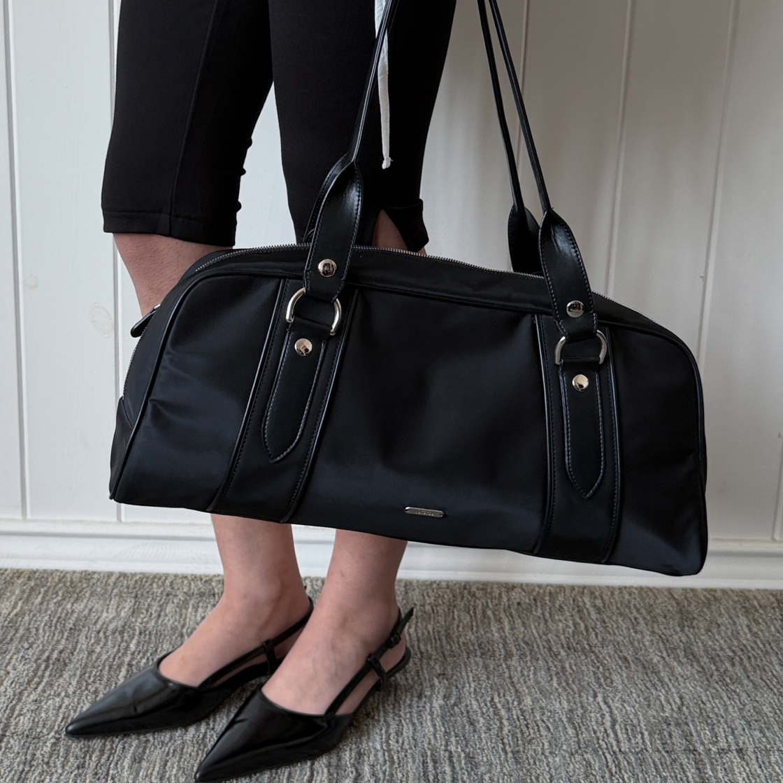 라츠유 비비 보스턴 백 블랙(LOTS YOU Vivi Boston Bag Black) - 5