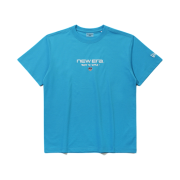 (Kids) New Era x Pokemon Logo T-Shirt Hawaiian Blue