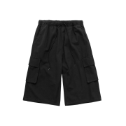 [기간한정 20%쿠폰] Polyteru Human Index index 1/2 Cargo Pants Black