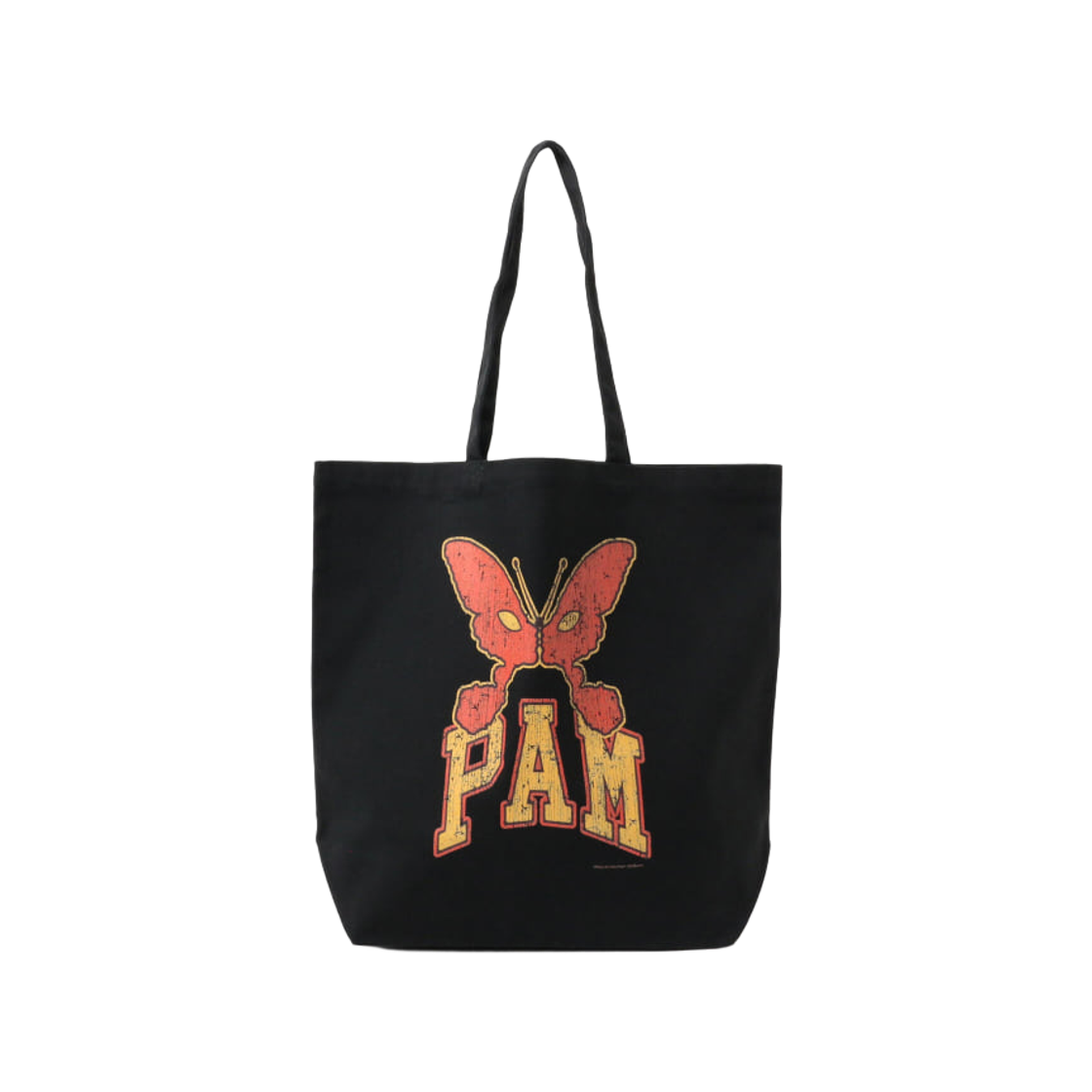 빔즈 x P.A.M. x 캐너비스 토트백 블랙(Beams x P.A.M. x Cannabis Tote Bag Black)