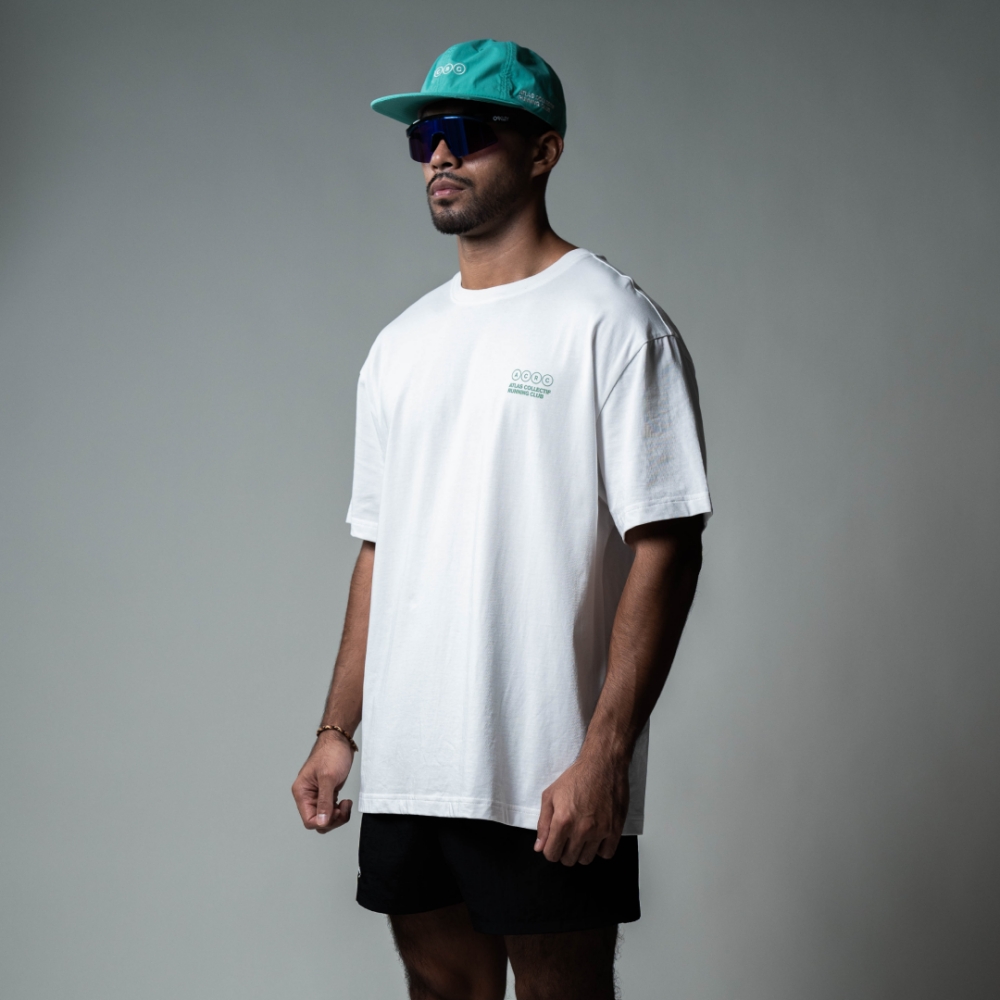 아틀라스 콜렉티프 ACRC 오가닉 에센셜 공용 티셔츠 화이트(Atlas COLLECTIF ACRC Organic Essentials UNISEX T-Shirt WH) - 5