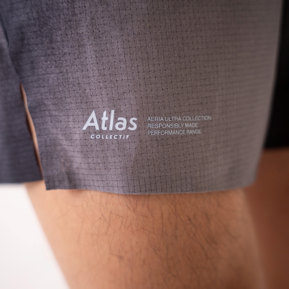 아틀라스 콜렉티프 에리아 울트라 남성 레이스 쇼츠 블랙(Atlas COLLECTIF Aeria Ultra MENS Race Shorts BK) - 4