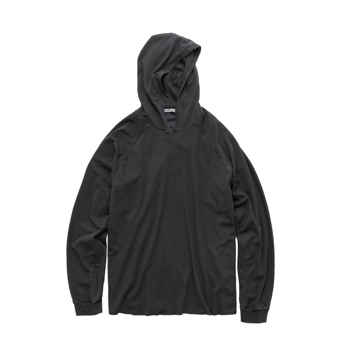 폴리테루 휴먼인덱스 휴먼 싱글 후디 차콜(Polyteru Human Index Human Single Hoodie Charcoal)