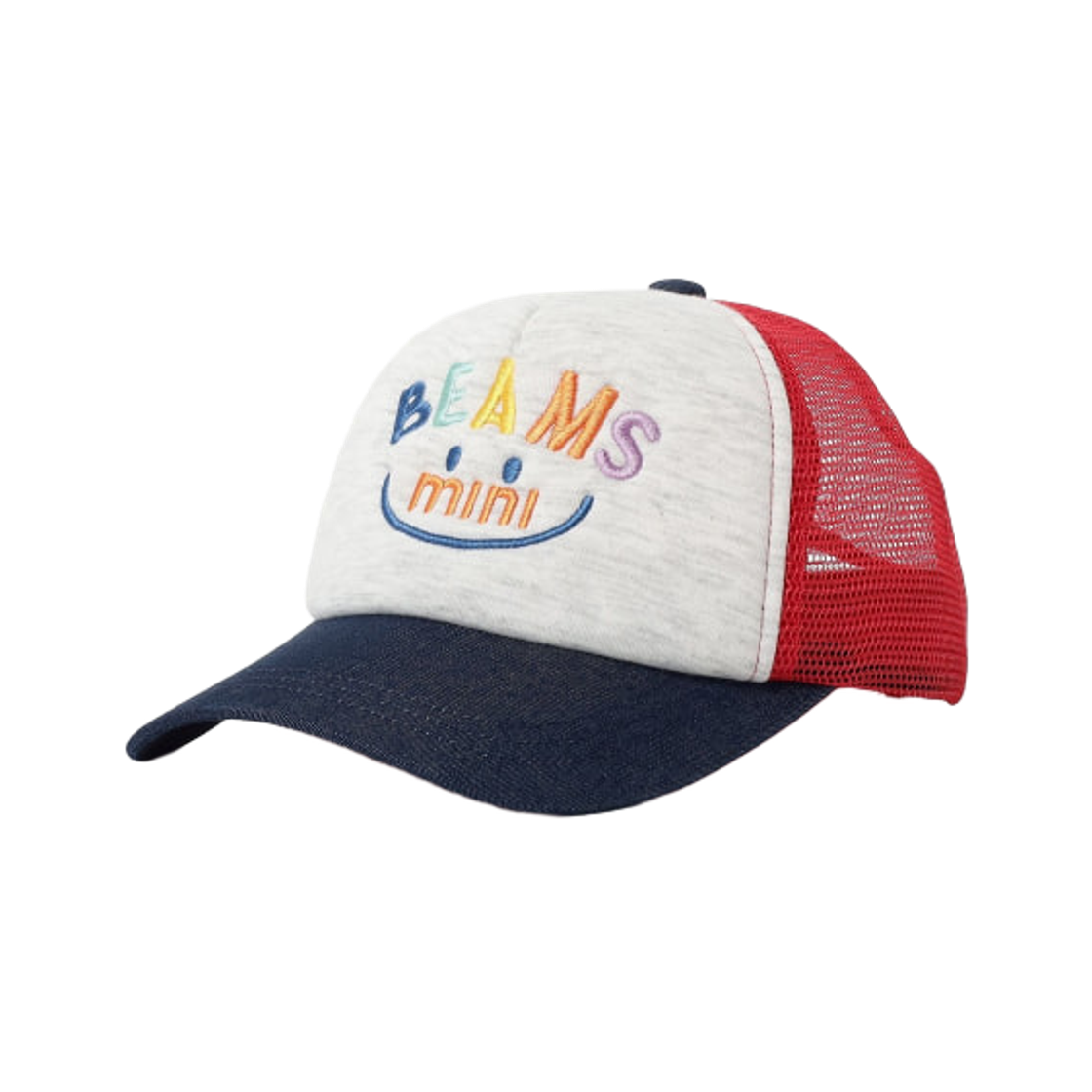 45-41-0091-960 (Kids) Beams Mini Smile Mesh Cap Indigo Red