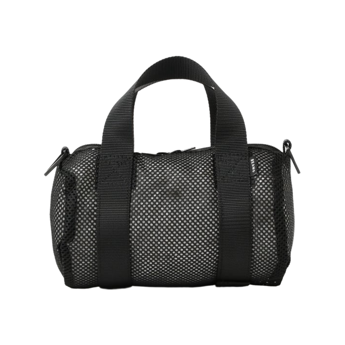 11-61-0738-620 Beams Mesh Boston Bag Black
