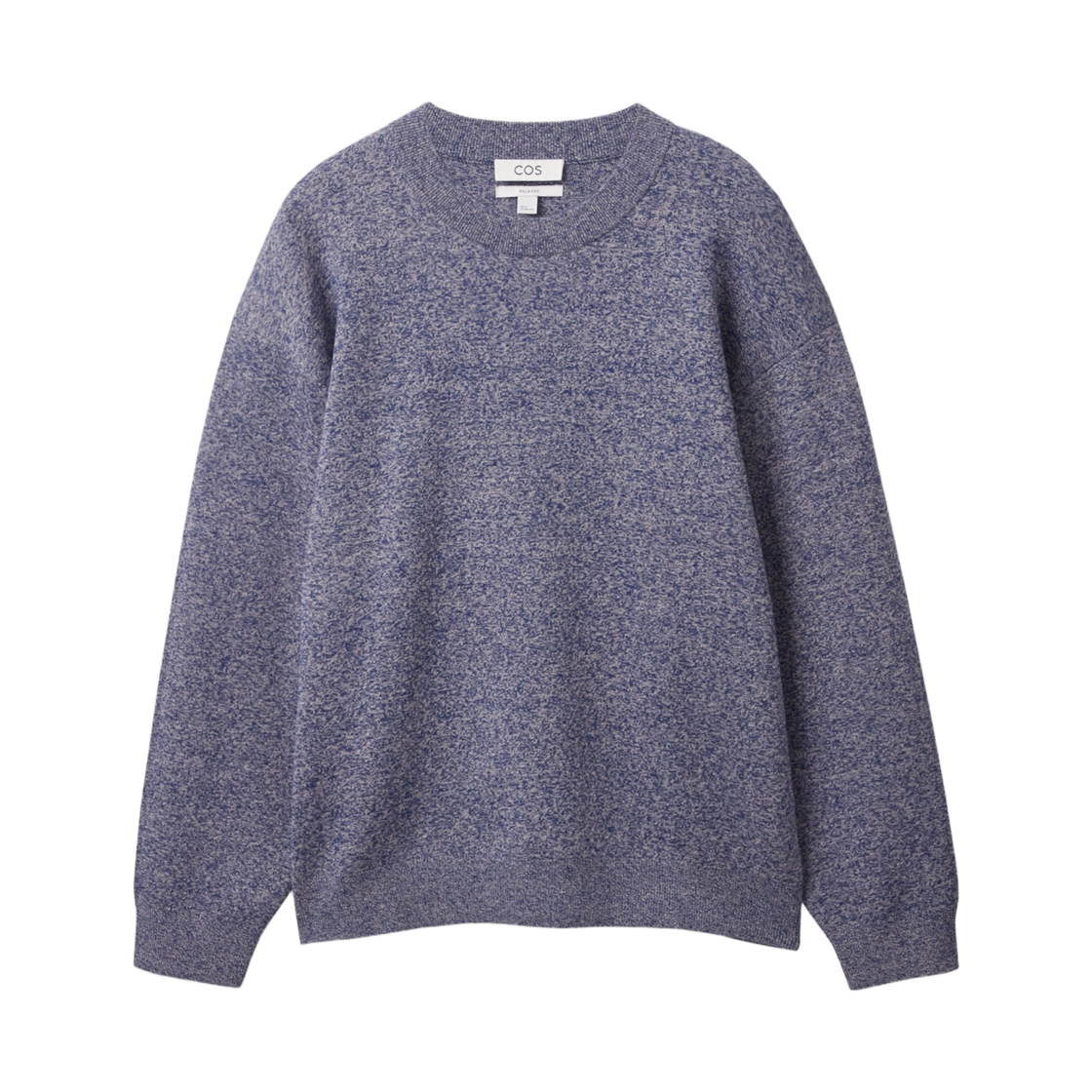 코스 오버사이즈 점퍼 네이비 멜란지(COS Oversized Jumper Navy Melange)