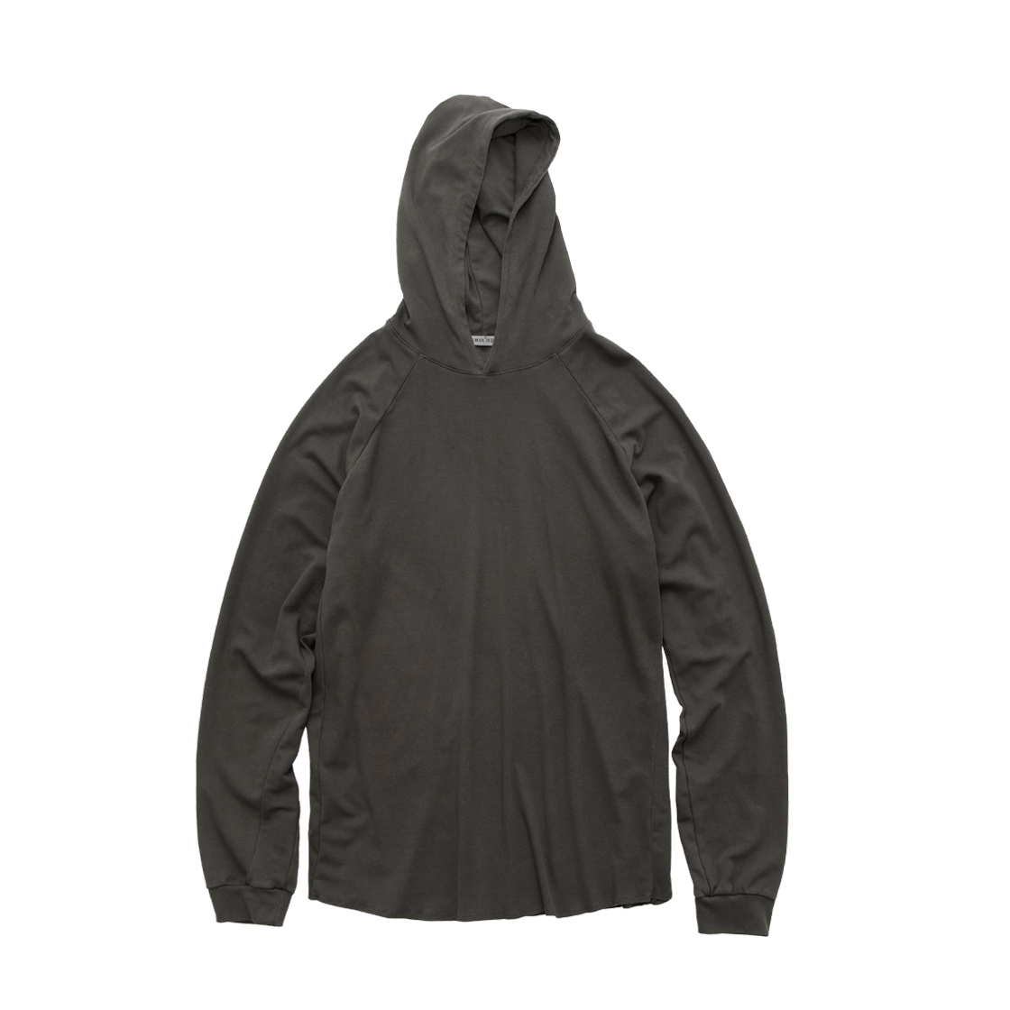 폴리테루 휴먼인덱스 휴먼 싱글 후디 올리브 그레이(Polyteru Human Index Human Single Hoodie Olive Gray)