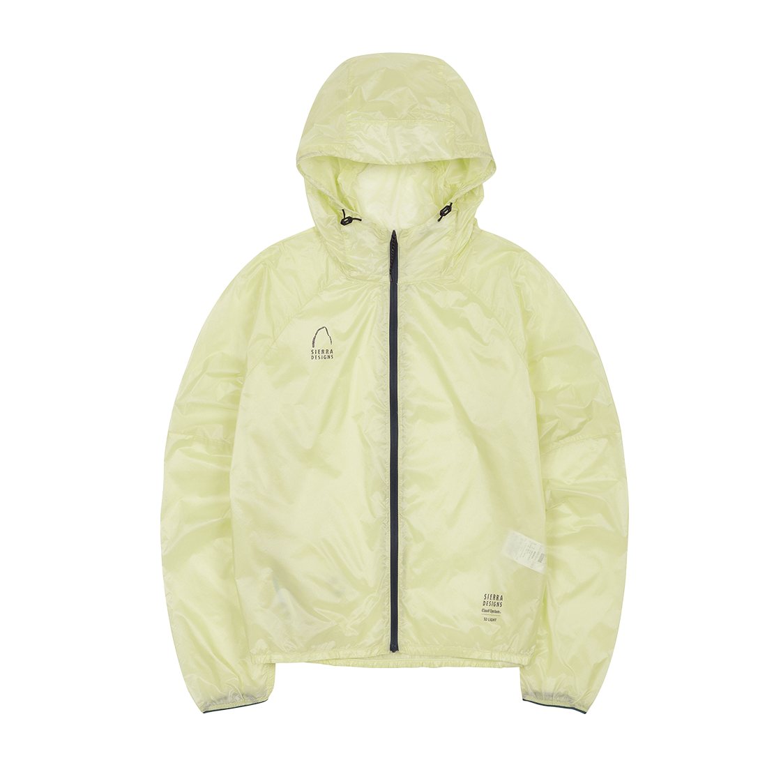 시에라디자인 W 에어피크 초경량 윈드쉘 자켓 옐로우(SIERRA DESIGNS W AIRPEAK Ultra Light Windwhell Jacket Yellow) - 1