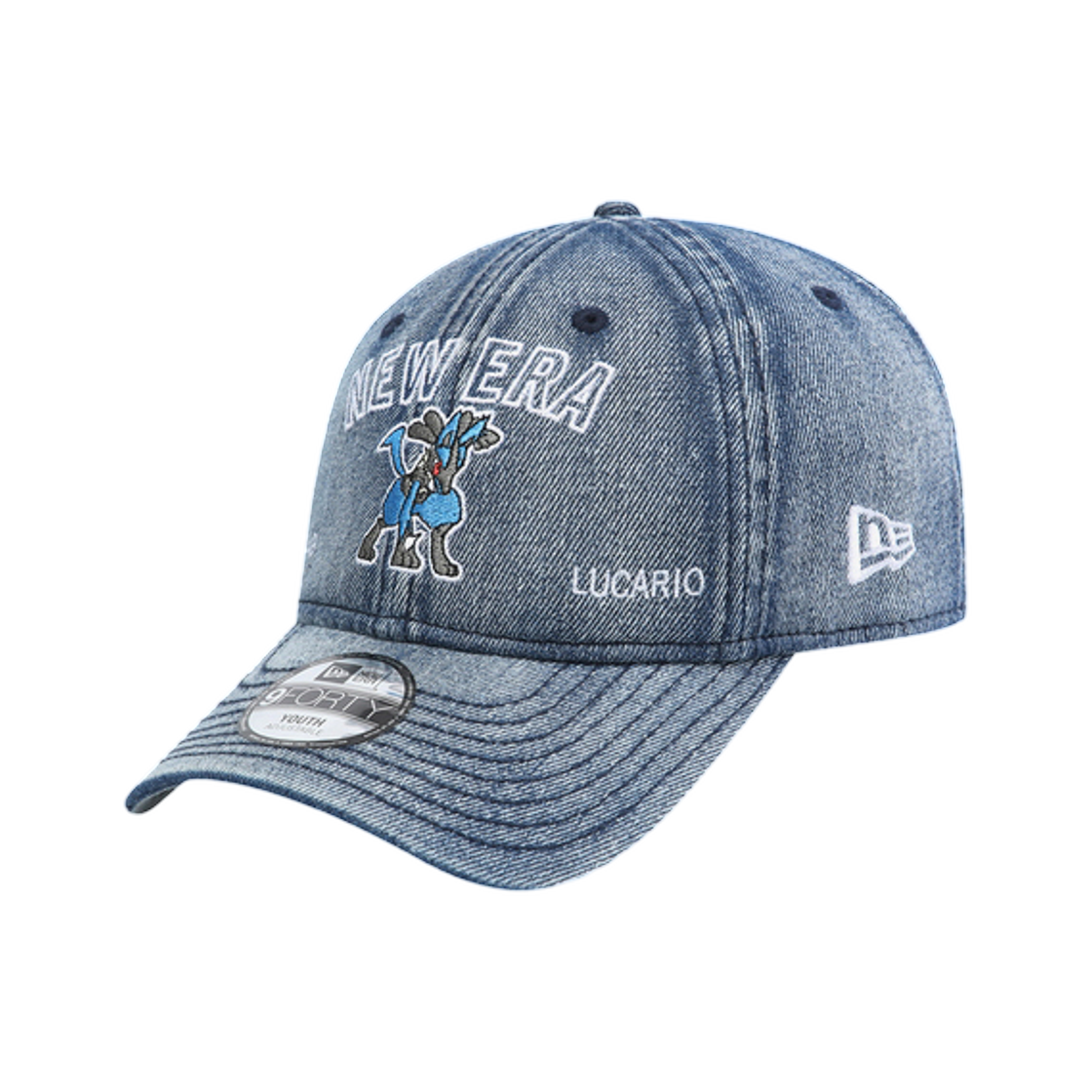 15174021 (Kids) New Era x Pokemon Lucario Unstructured Ball Cap Blue