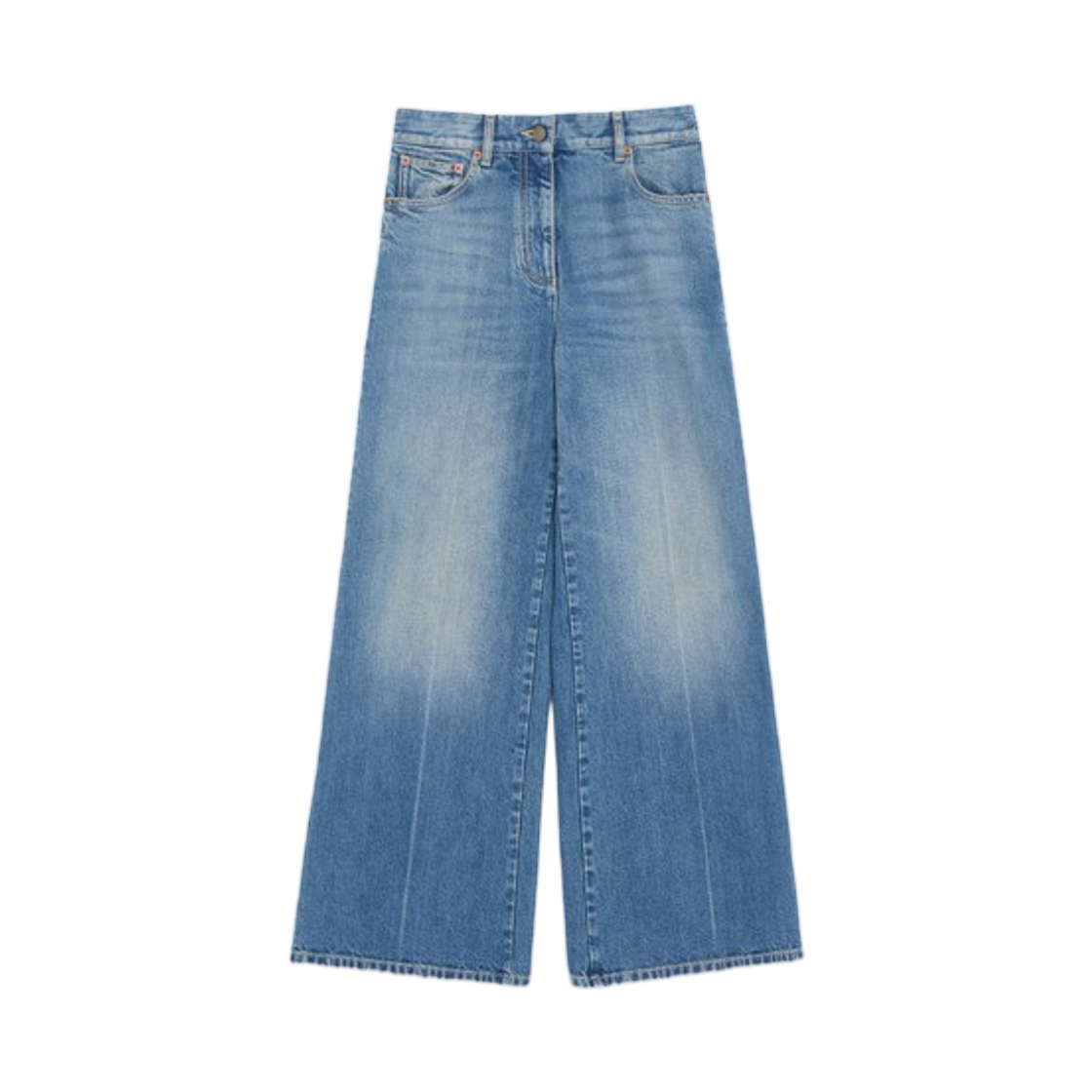 BDD33UACH558 (W) Valentino Denim Trousers Denim