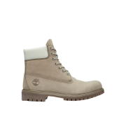 Timberland 6 Inch Lace Up Waterproof Boots Light Grey