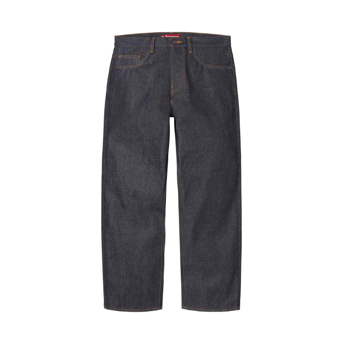- Supreme Rigid Loose Fit Selvedge Jean Rigid Indigo - 26SS