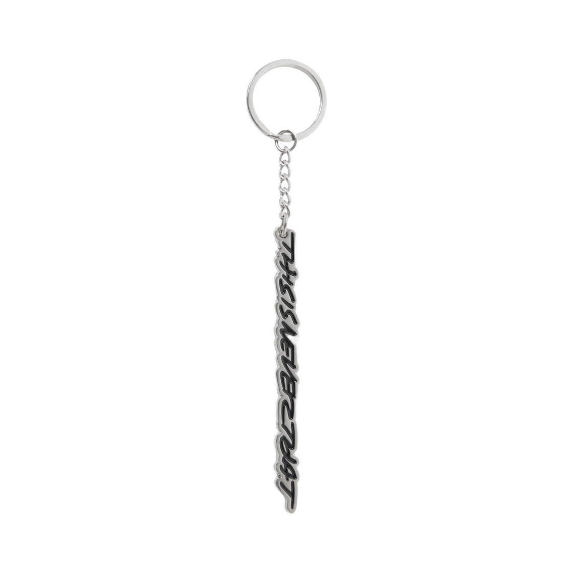 디스이즈네버댓 x 퓨추라 래버러토리 키링 실버(thisisneverthat x Futura Laboratories Keyring Silver)