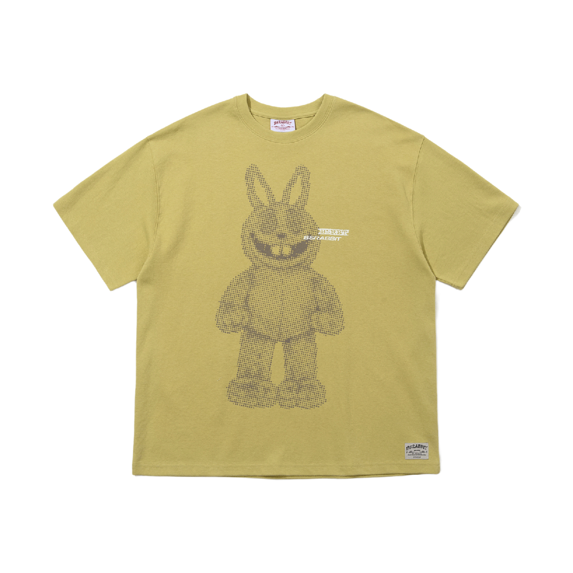 BSR26SSTS017 Bsrabbit Big Trippy Rabbit SST Muted Lime