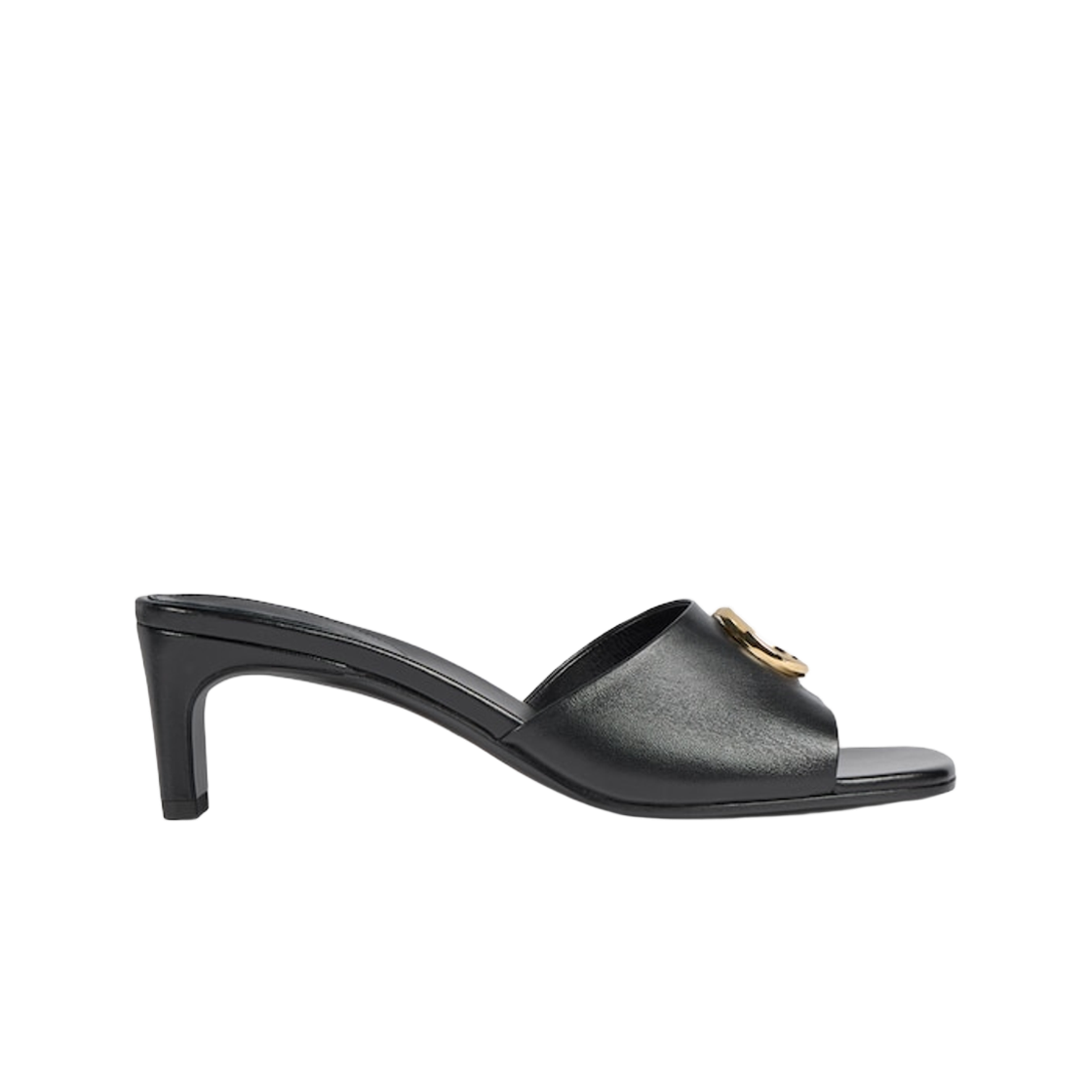 871480-BKO00-1000 (W) Gucci Double G Slide Sandals Black