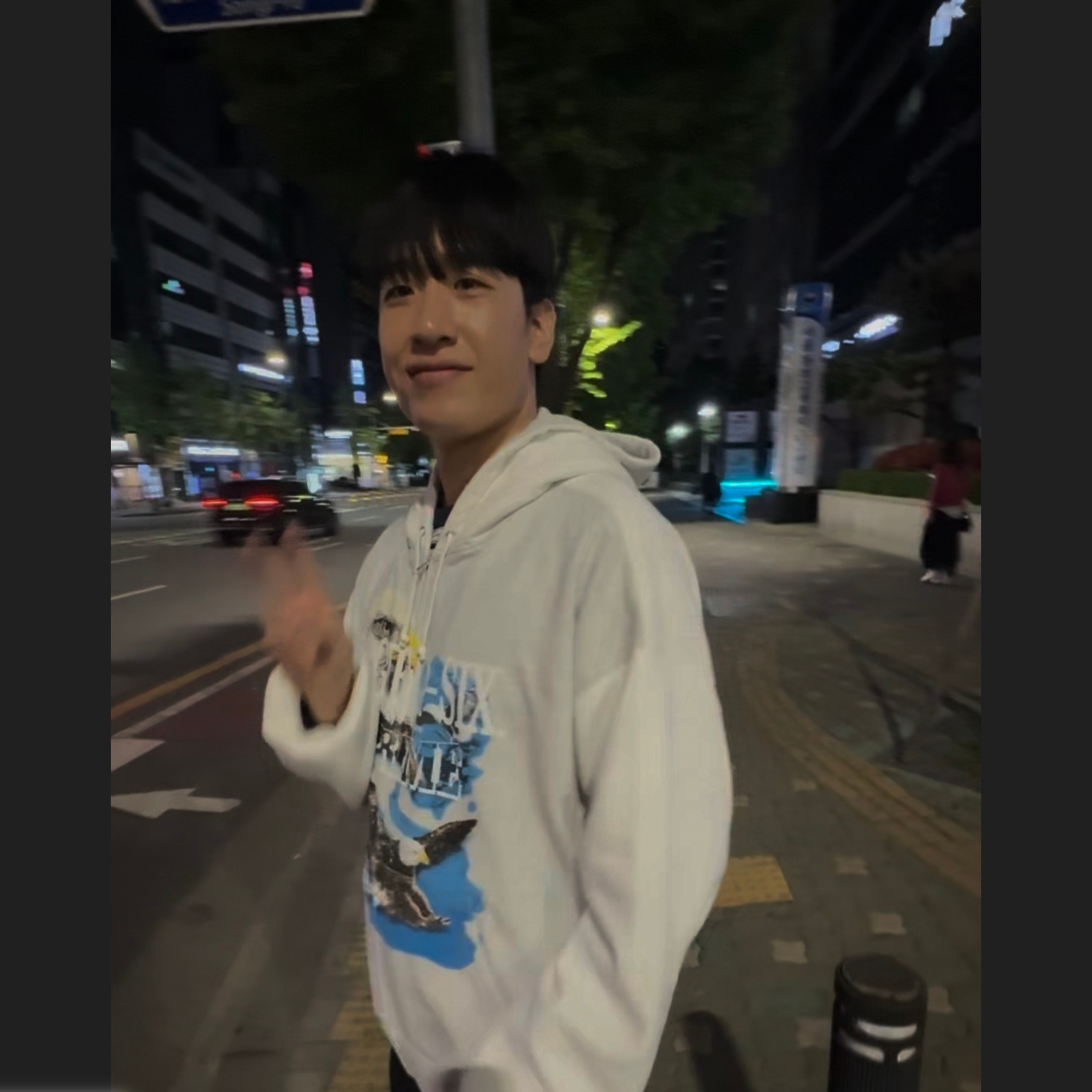 Supreme x MM6 Maison Margiela Eagle Zip Up Hooded Sweatshirt Ash Grey - 26SS 착용 스타일 - 6