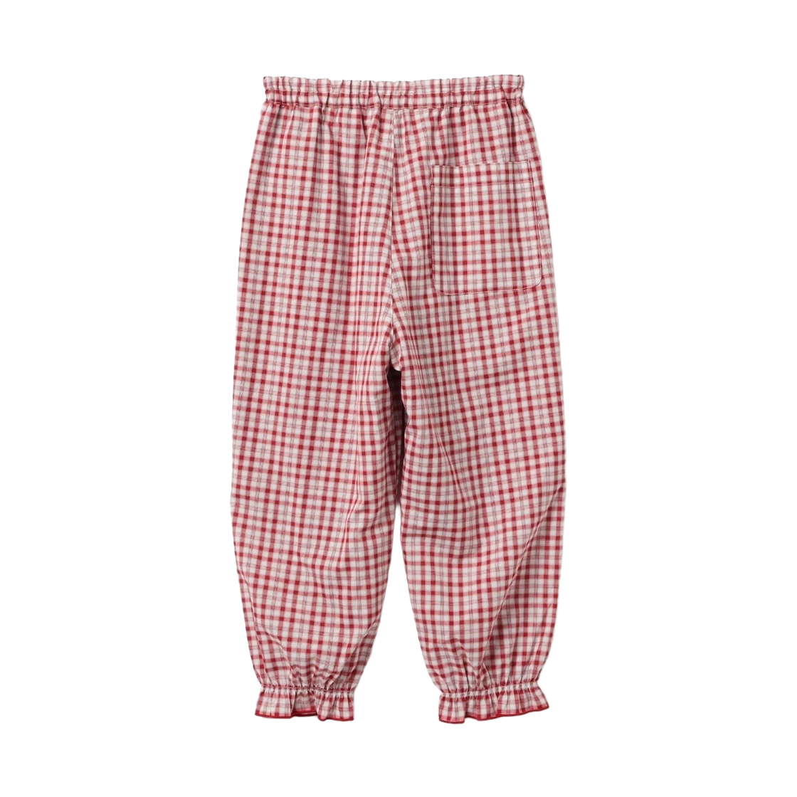 (키즈) 빔즈 미니 체크 팬츠 레드 체크((Kids) Beams Mini Check Pants Red Check) - 2