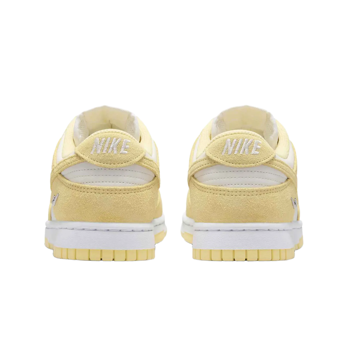 (W) 나이키 덩크 로우 스웨이드 세일 소프트 옐로우((W) Nike Dunk Low Suede Sail Soft Yellow) - 3
