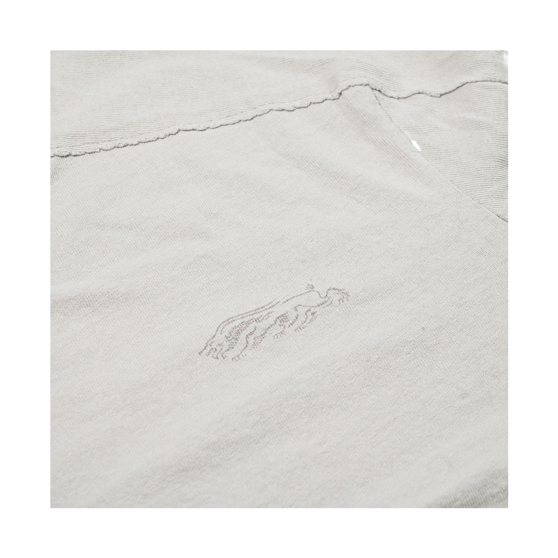 비에스래빗 레이져 로고 워시드 롱슬리브 티셔츠 아이보리(Bsrabbit Laser Logo Washed Long Sleeve Ivory) - 4