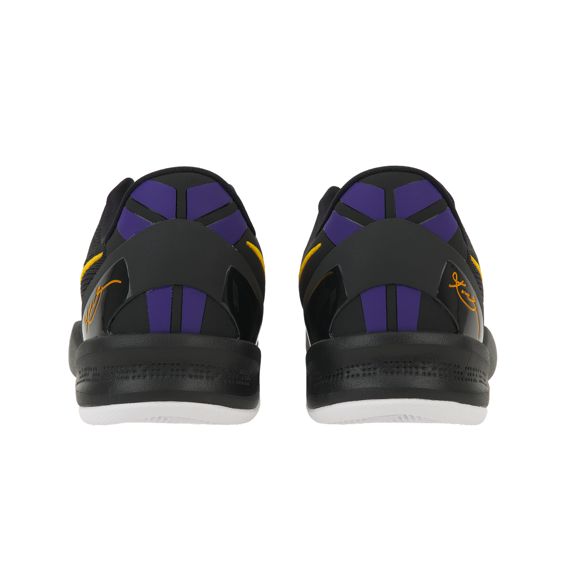 나이키 코비 8 프로트로 블랙 앤 유니버시티 골드(Nike Kobe 8 Protro Black and University Gold) - 6