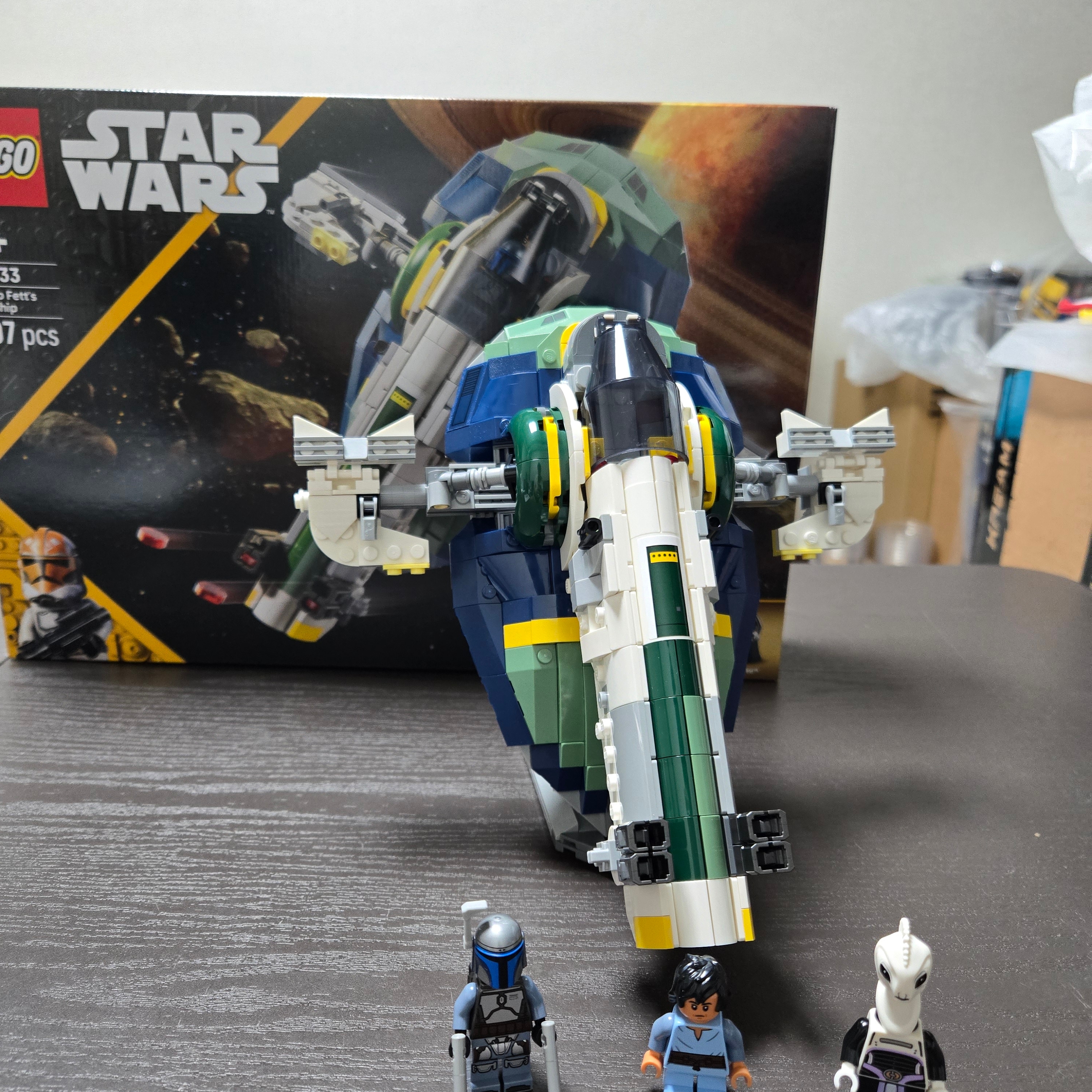 Lego Star Wars Jango Fett’s Starship 착용 스타일 - 1