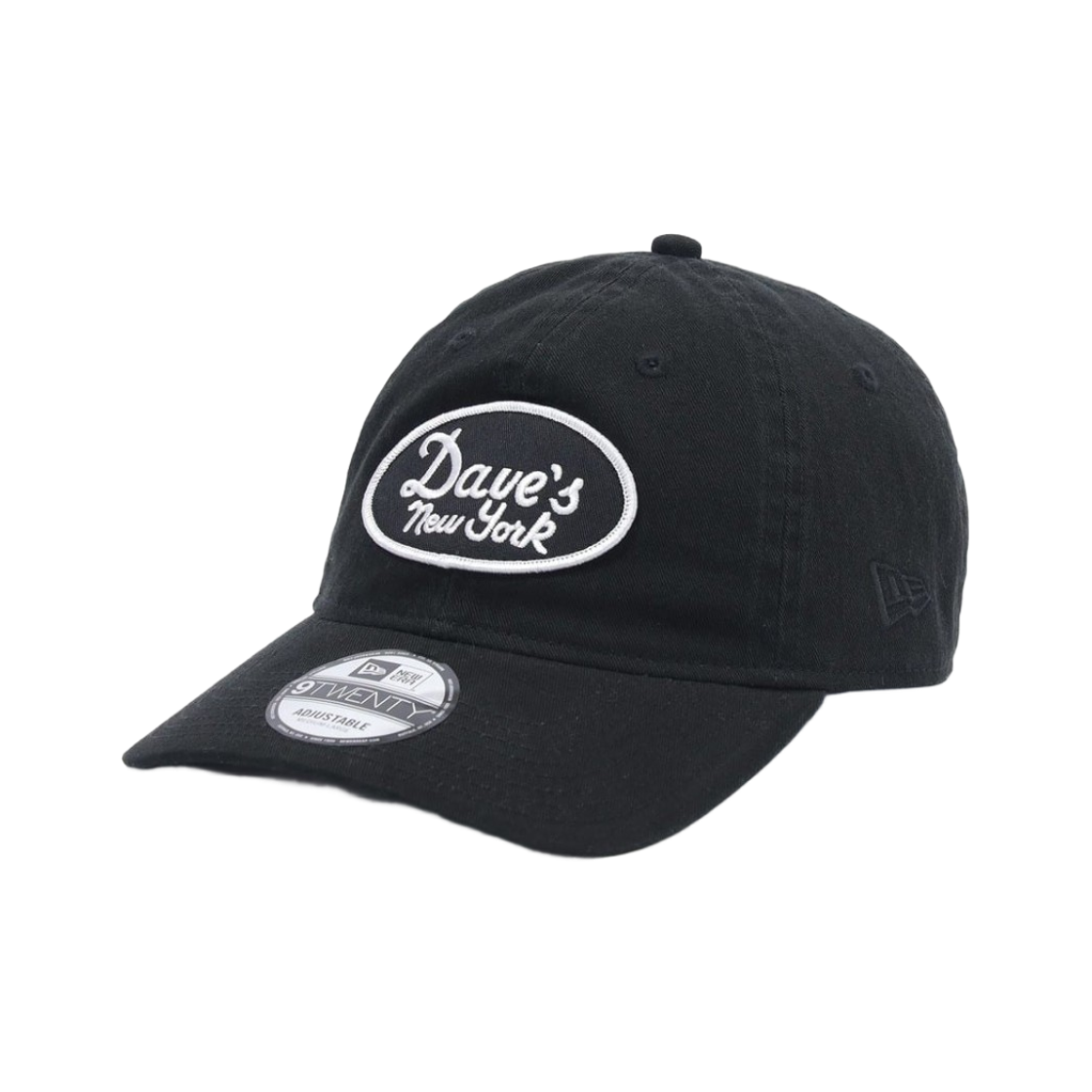 - (W) New Era x Beams Boy Dave's New York Logo Patch Cap Black