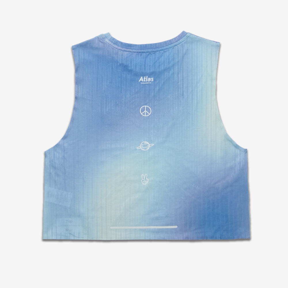 아틀라스 콜렉티프 에리아 울트라 여성 레이스 싱글렛 블루(Atlas COLLECTIF Aeria Ultra WMNS Race Singlet BU) - 2