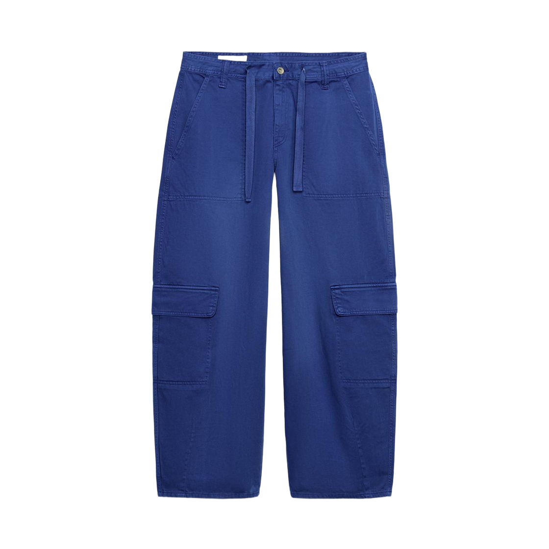 8727/051/404 (W) Zara Oversized Cargo Pants Indigo Blue
