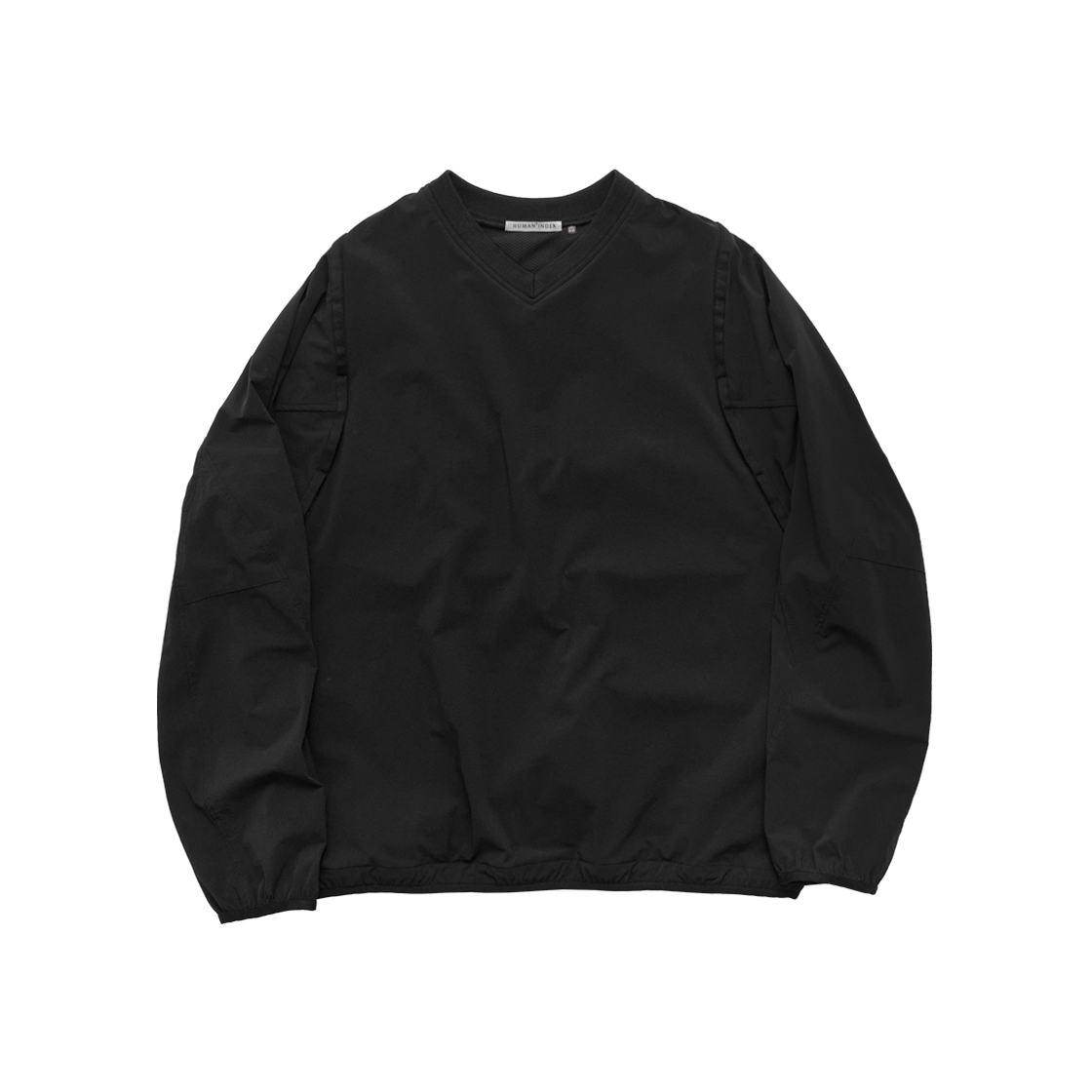 폴리테루 휴먼인덱스 휴먼 벤틸 풀오버 블랙