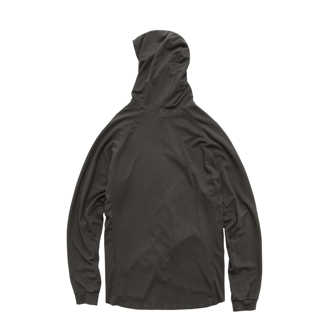 폴리테루 휴먼인덱스 휴먼 싱글 후디 올리브 그레이(Polyteru Human Index Human Single Hoodie Olive Gray) - 2