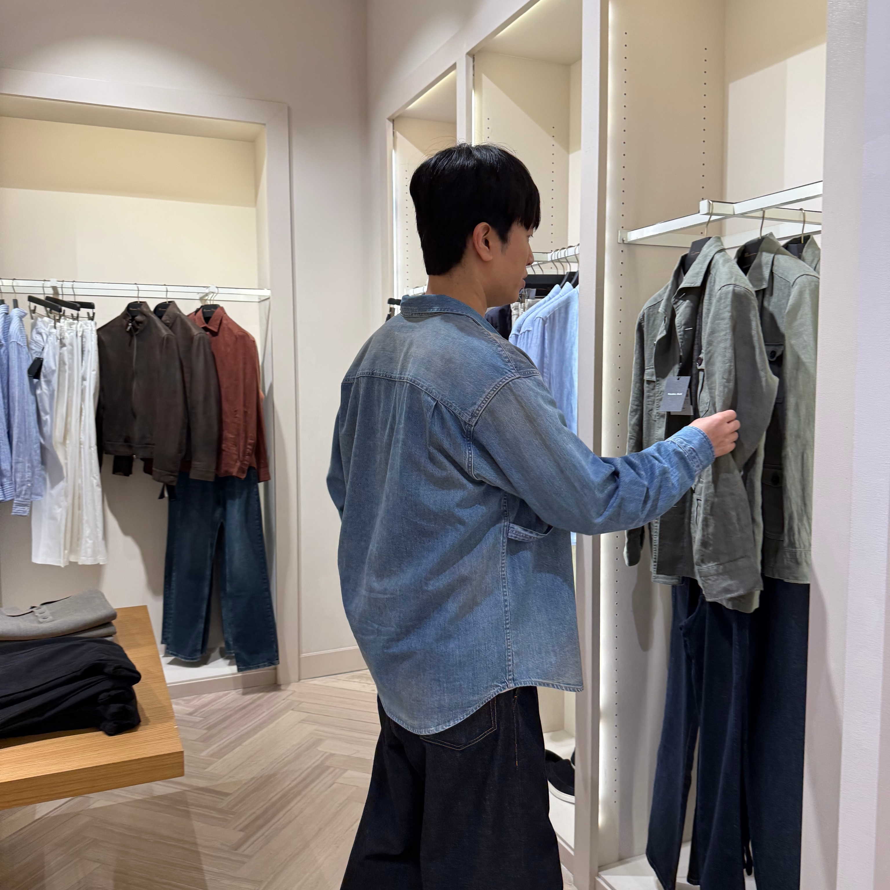Supreme Worn Snap Painter Shirt Denim - 26SS 착용 스타일 - 2