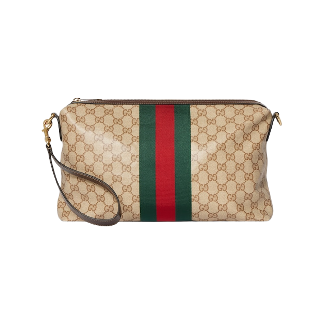 A002KX-FAF99-9646 Gucci GG Crossbody Bag Sand Brown