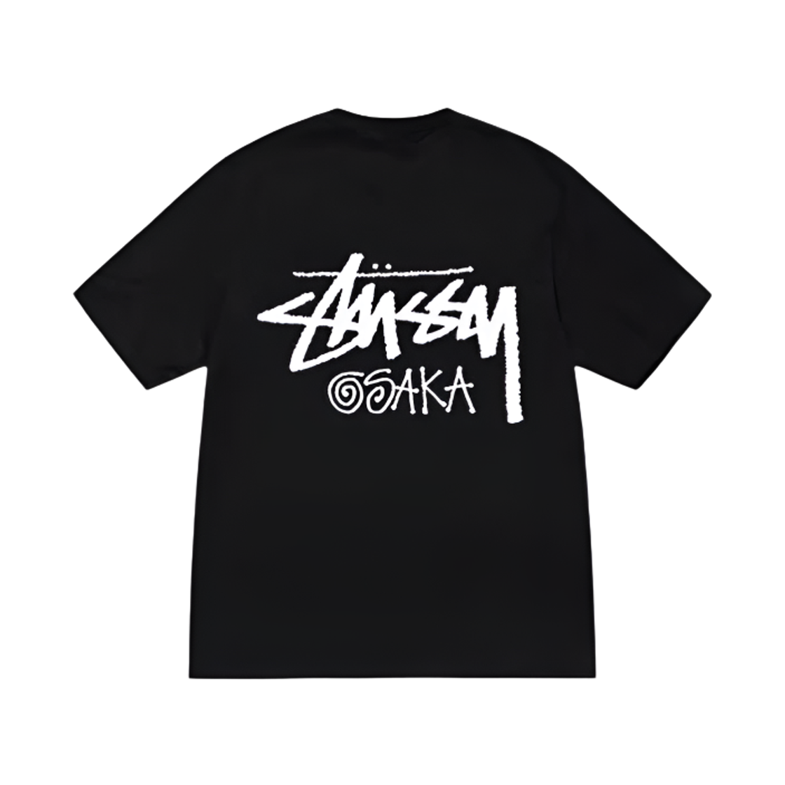 3903977 Stussy Stock Osaka T-Shirt Black