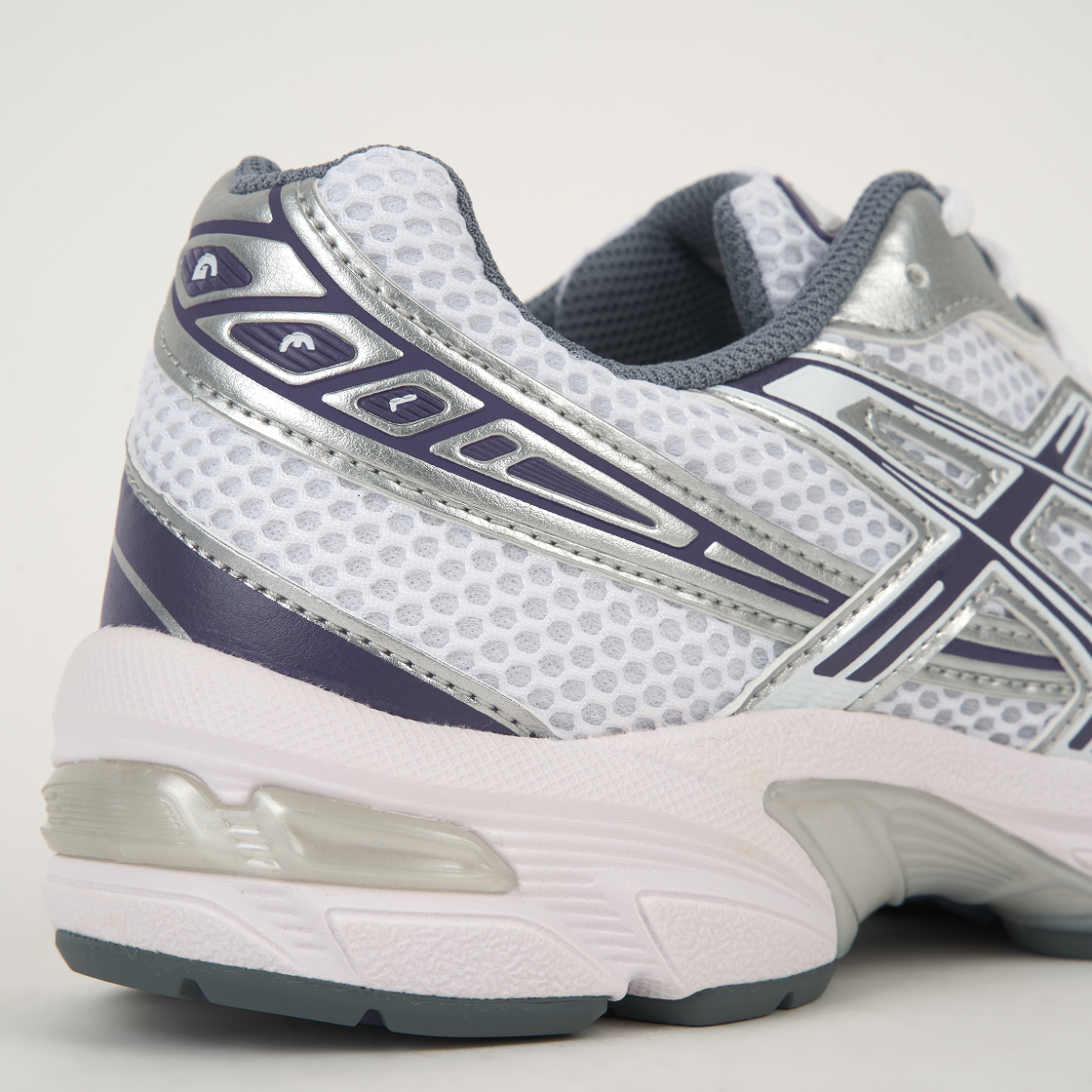 (W) 아식스 젤 1130 화이트 더스티 퍼플((W) Asics Gel-1130 White Dusty Purple) - 8