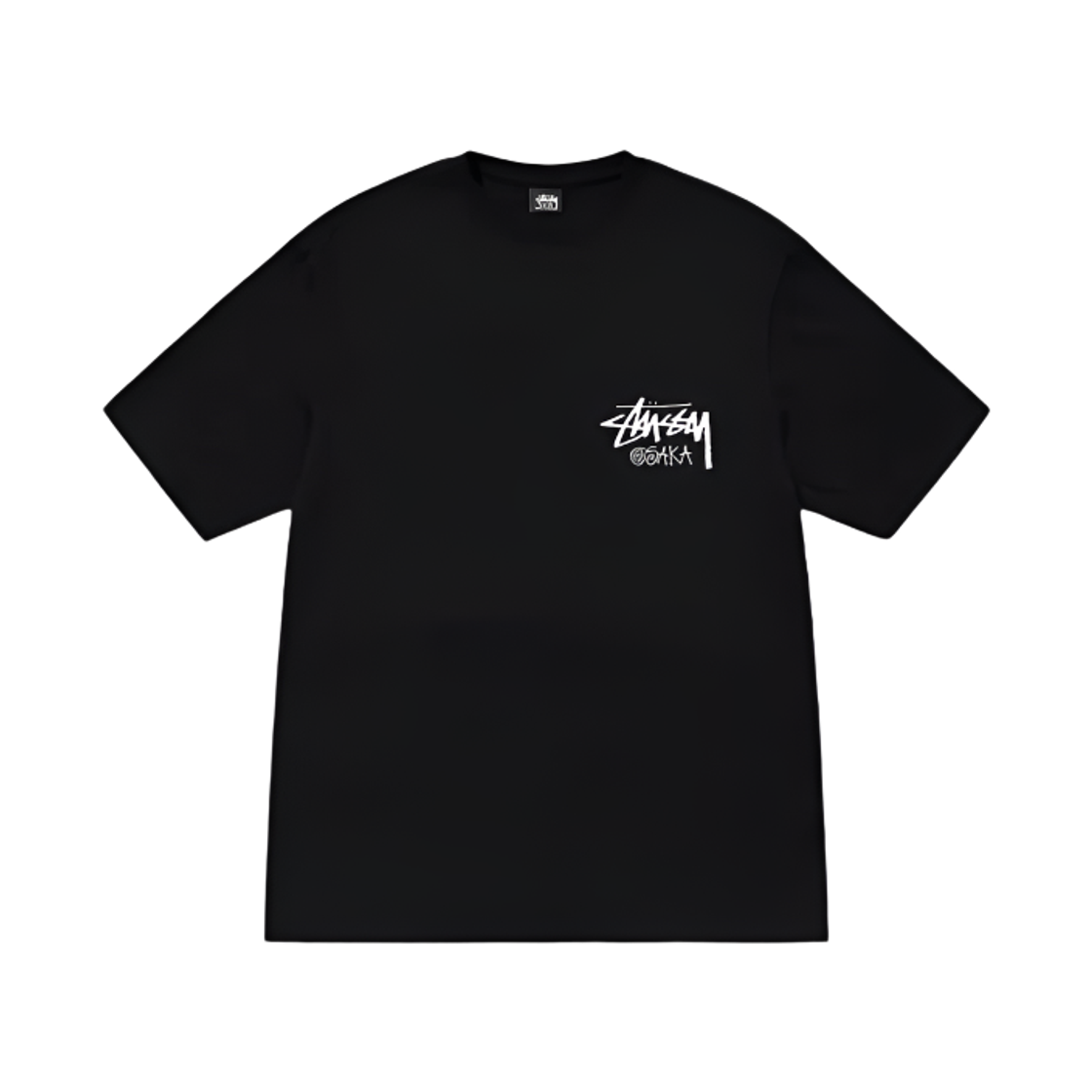 스투시 스탁 오사카 티셔츠 블랙(Stussy Stock Osaka T-Shirt Black) - 2