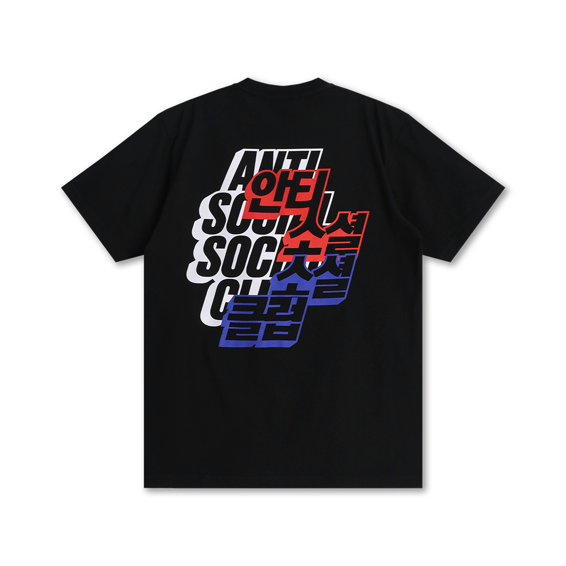 TI26A0300391 Anti Social Social Club Korean Logo S/S Tee Black