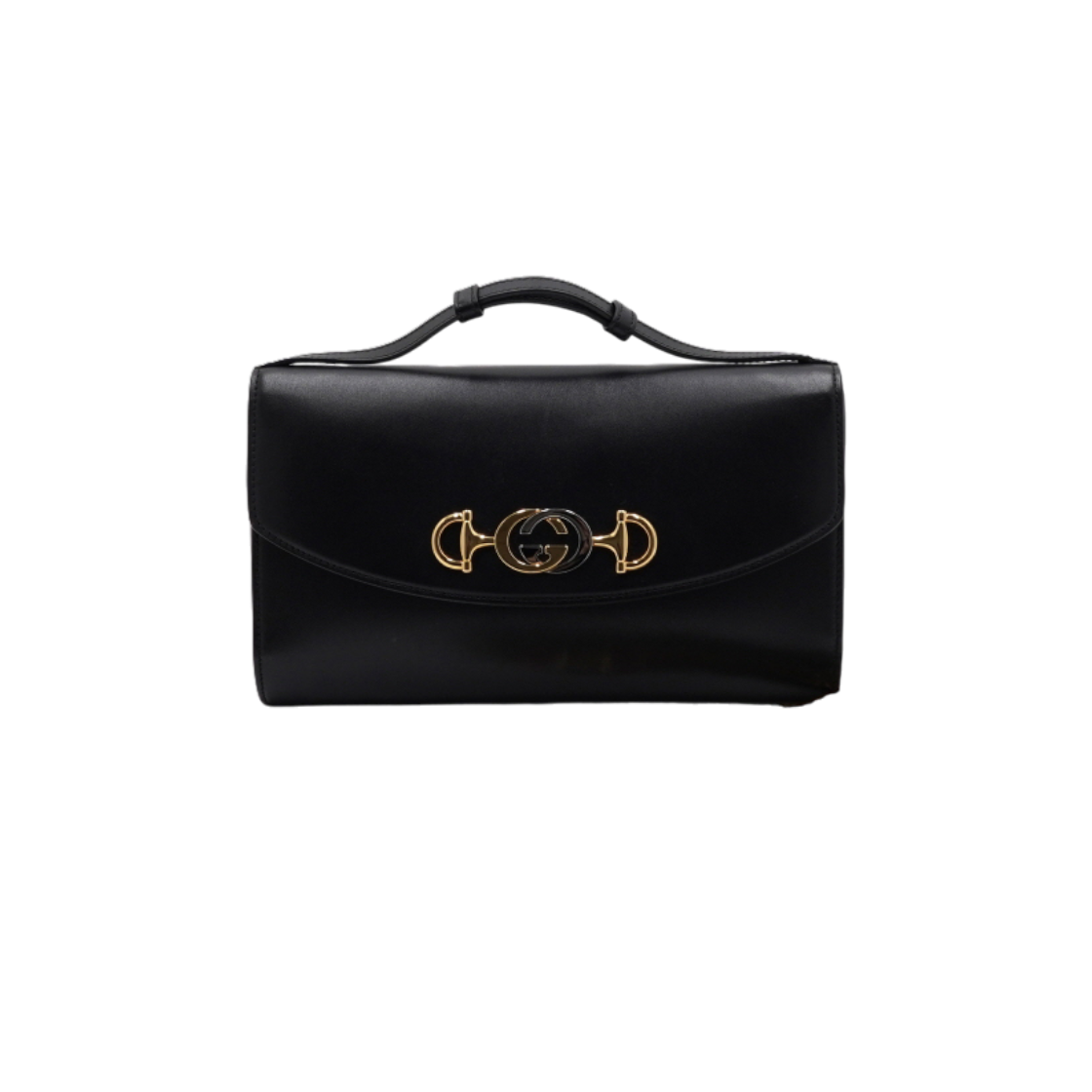 구찌 572375 블랙 홀스빗 주미 인터로킹 스몰 체인 숄더백 겸 크로스백aa63161(Gucci 572375 Black Horsebit Jumi Interlocking Small Chain Shoulder & Crossbody Bag) - 1