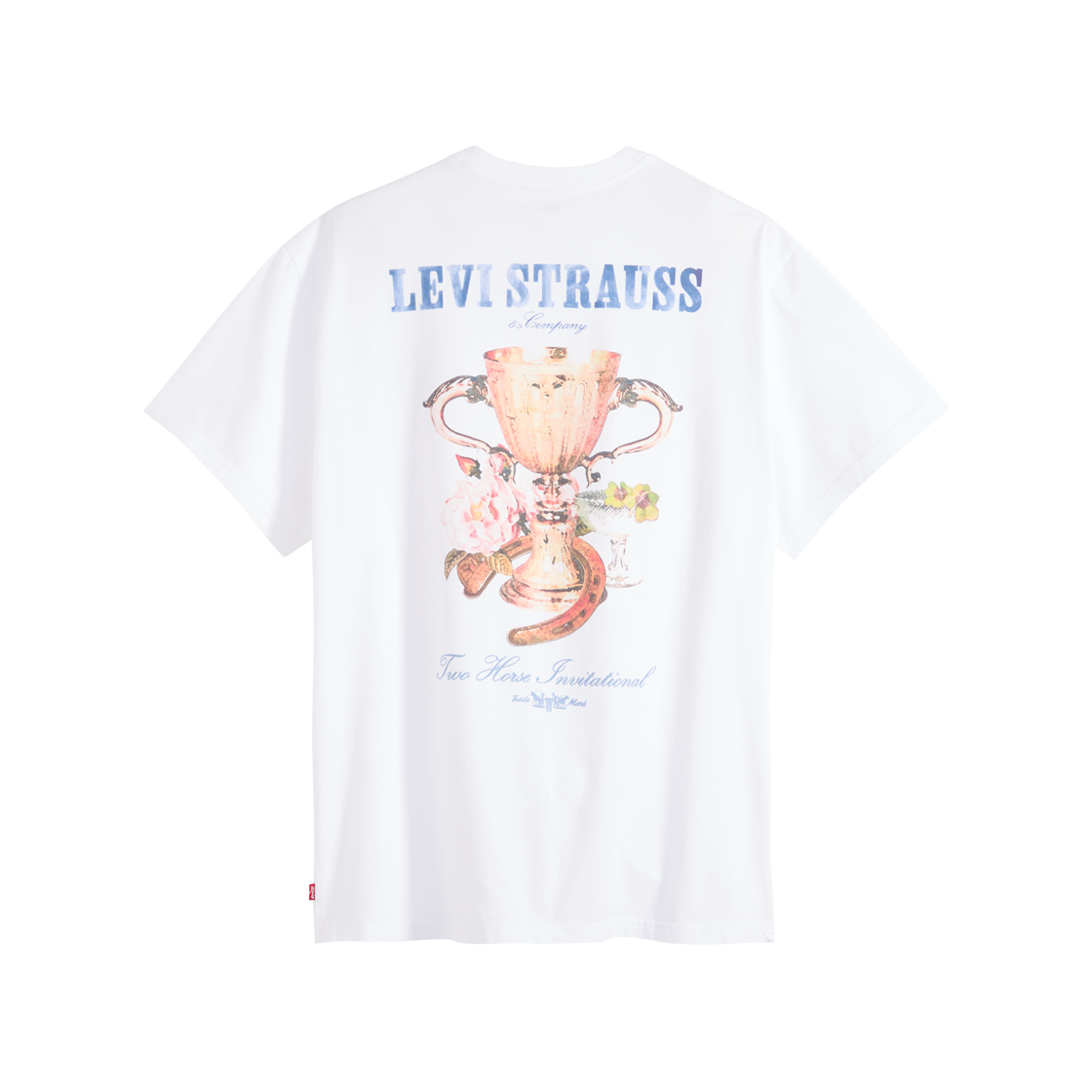 리바이스 릴렉스 핏 숏슬리브 그래픽 티셔츠 화이트(Levi's Relaxed Fit Short Sleeve T-Shirt White) - 2